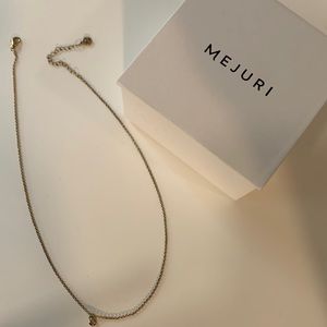 Mejuri Choker Sapphire Necklace